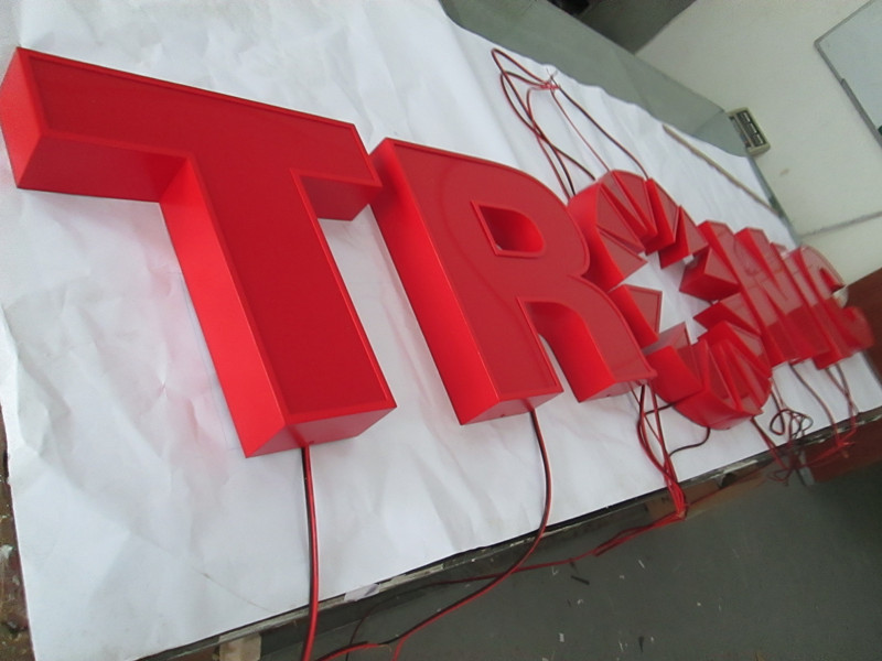 Retail Chain Shop Business Exterior Interior Illuminated LED Channel Letters Sign