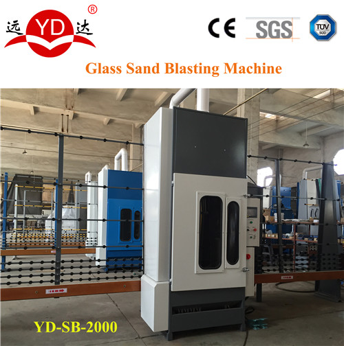 1.5/2/2.5m Automatic Glass Sandblasting Machine