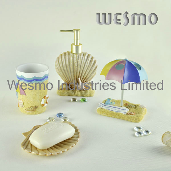 Kid Style Polyresin Bath Accessories Set (WBP0219A)