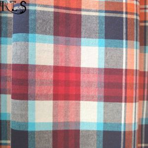 Cotton Poplin Woven Yarn Dyed Fabric for Garments Shirts/Dress Rls40-43po