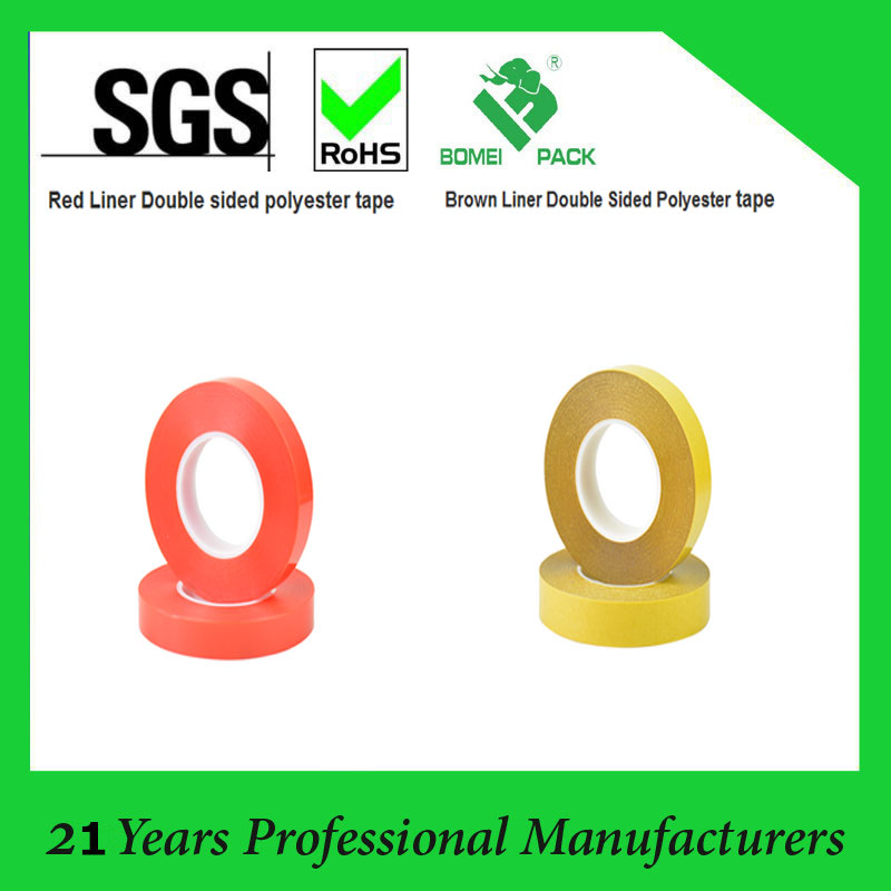 Perfect Substitution for 4965 Pet Double Sided Tape with PP/PE Release Film