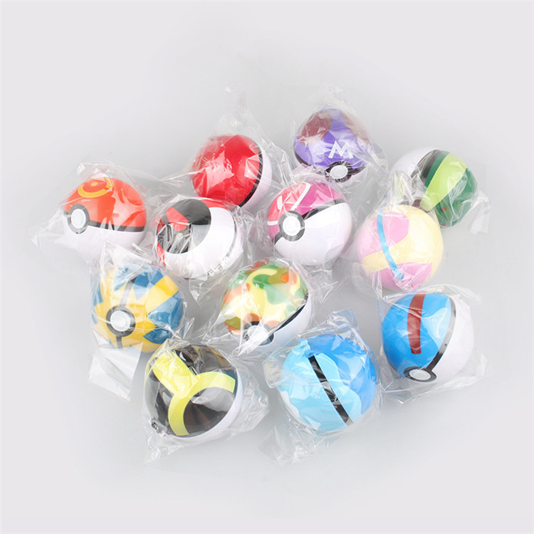 13PCS Pikachu Pokeball Great Ultra Master GS Poke Ball