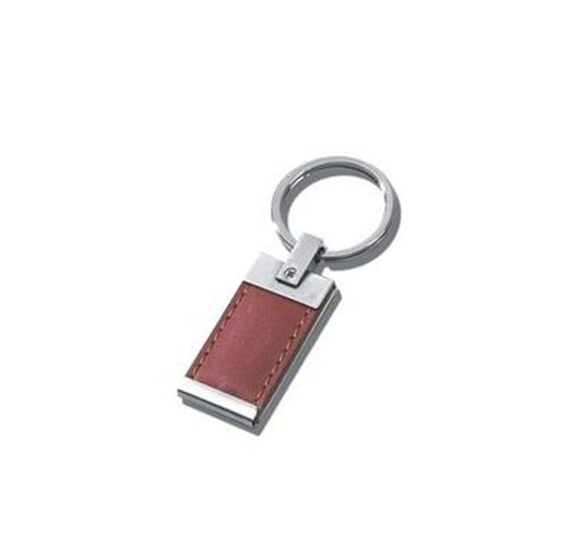 Leather Key Ring, Keychain with Stamping Logo (GZHY-KA-010)