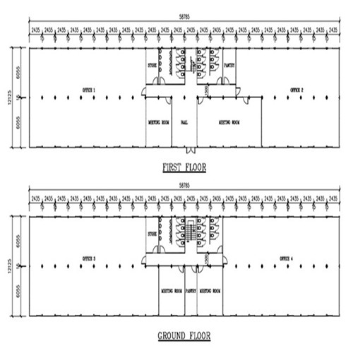 Modular Office Construction (SHS-fp-housing007)