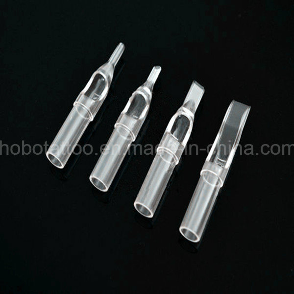 Excellent Disposable Plastic Tattoo Short Tips Tattoo Supplies E. O. Gas Pre-Sterilized Hb702