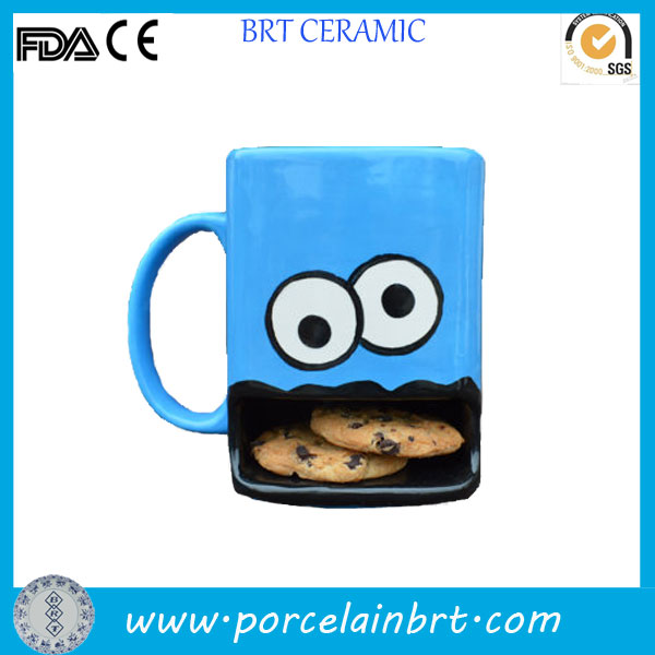 Monster Design Ceramic Custom Cookie Mug