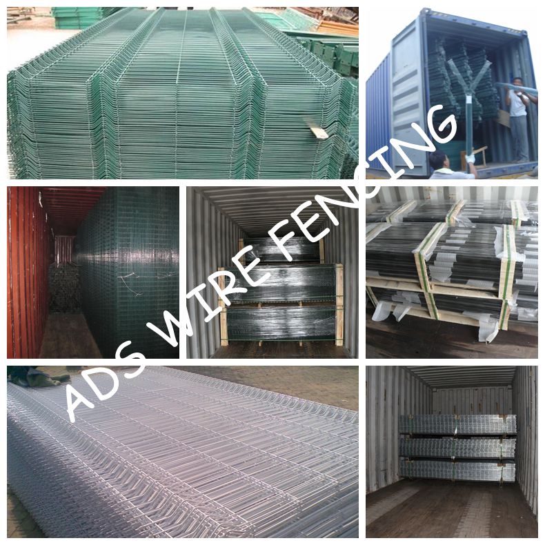 ISO 9001 Triangle Bending Welded Mesh Fence