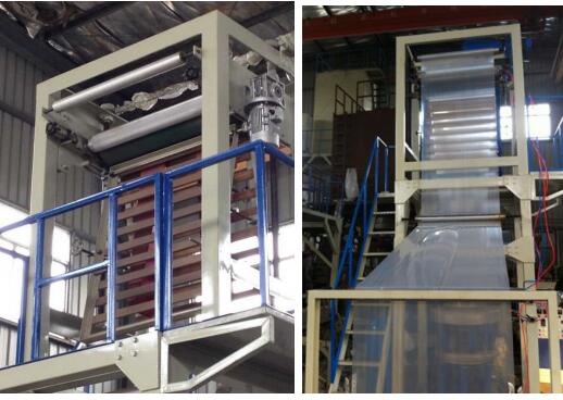 High Speed Plastic Film Extruder for Bag Production Line