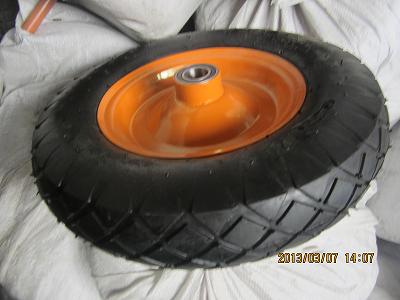 Pneumatic Rubber Wheels 400-8 for Wheelbarrow