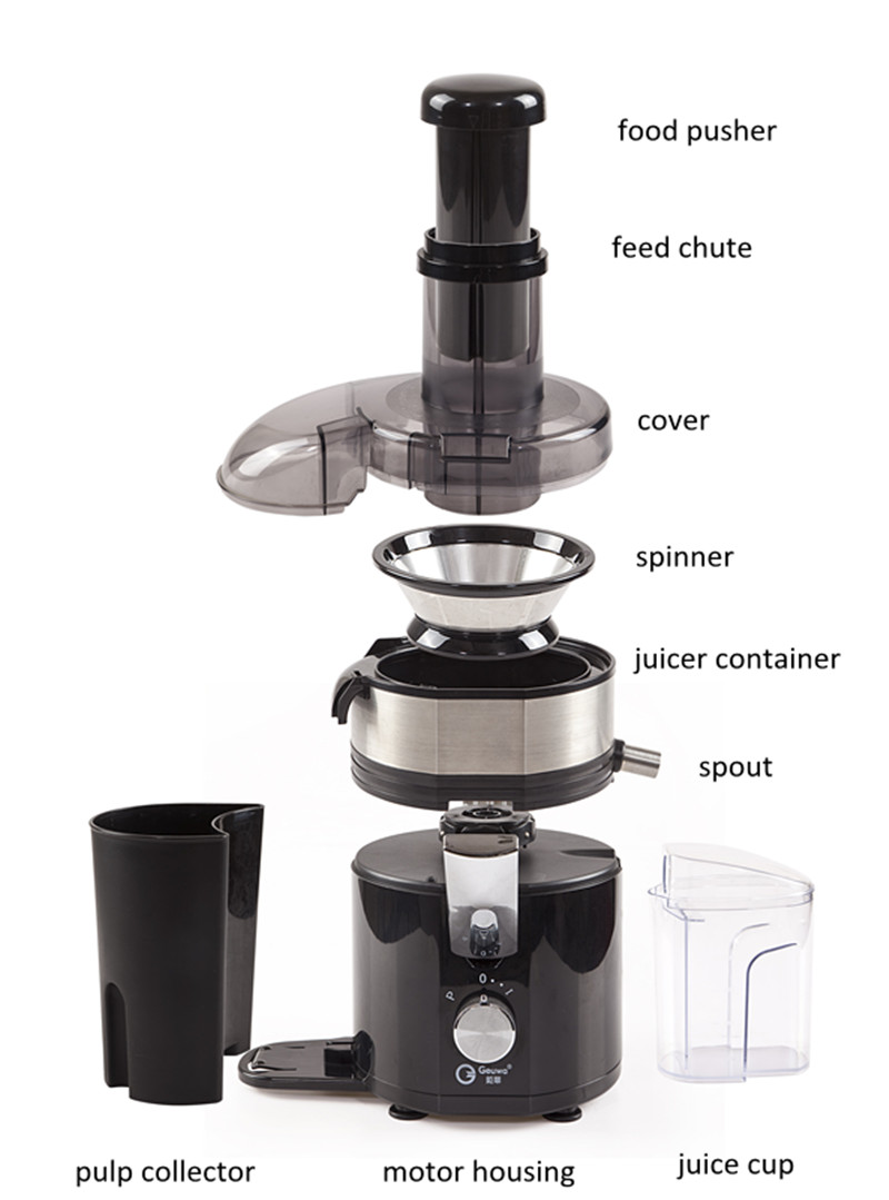 Stainless Steel Body Professional Centrifugal Juicer Extractor J27A