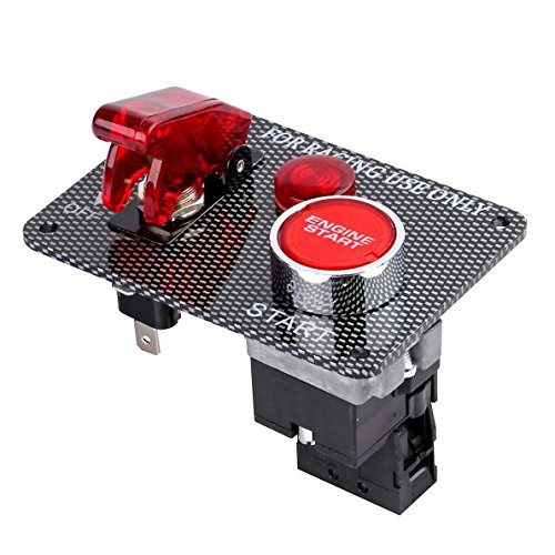 12V Ignition Switch Panel Engine Start Push Button for Racing Car