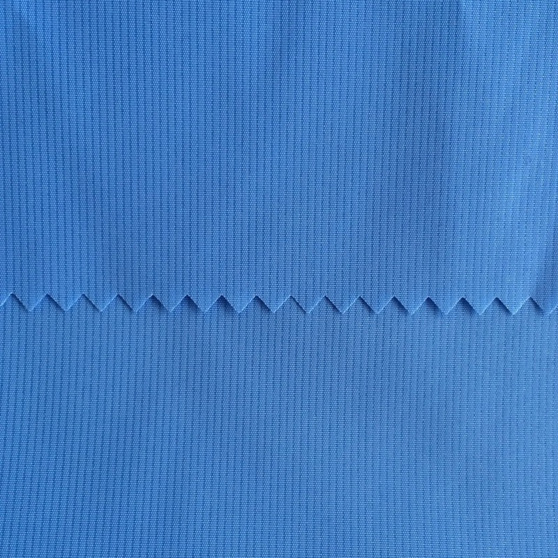 100% Polyester Shiny Memory Fabric for Trench Coat