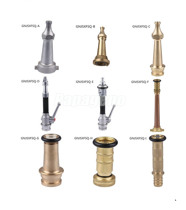 Aluminum / Brass Fire Hose Nozzle