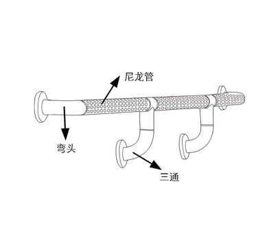 Hospital Safety Handrail for Disabled Porch