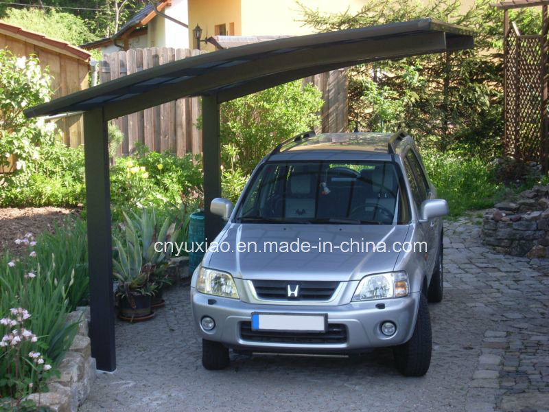 Elegant Appearance High Snow Load Aluminium Carports with Polycarbonate Sheet Roof