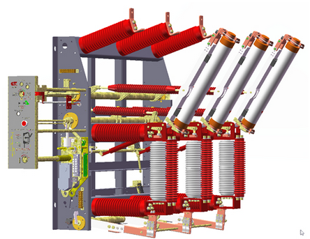 40.5kv Series Standard Type Vacuum Load Break Switch-Yfzrn35-40.5