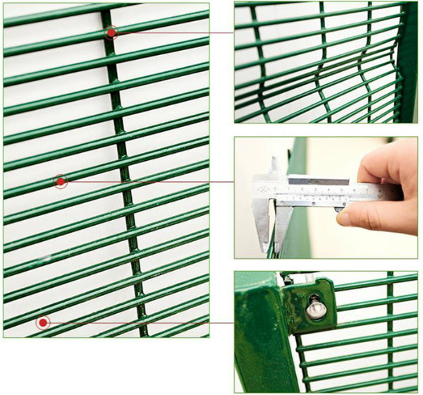 China Manufacturer PVC Coated 358 Mesh Fence (358MF)