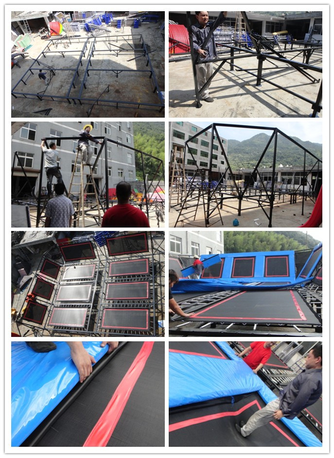 High Quality Galvanized Steel Trampoline Park (3213A)