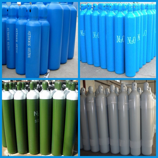 Seamless Steel High Pressure Nitrous Oxide Gas Cylinder (EN ISO9809)