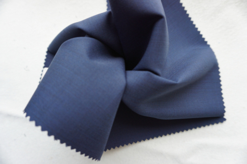 Blue Wool Fabric for Suit