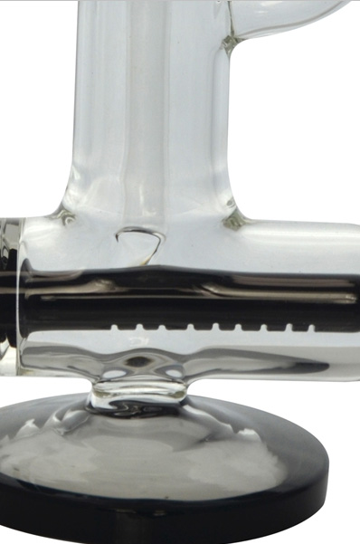 Inline Showerhead Recycler Hookah Glass Water Pipe for Smoking (ES-GB-451)