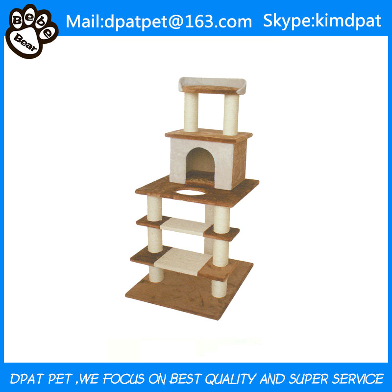 Factory Supply Higher Quality Cat Tree Scratcher