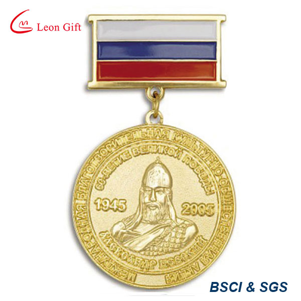 Military Award Metal Medal with Ribbon