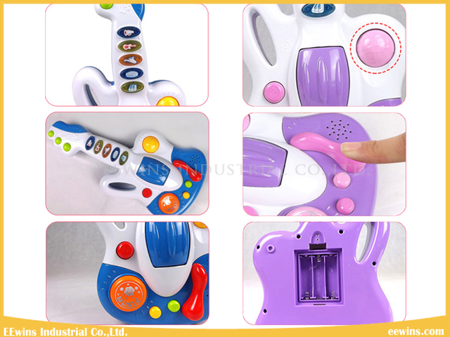 Quality Toys Electronic Musical Guitar Baby Toys