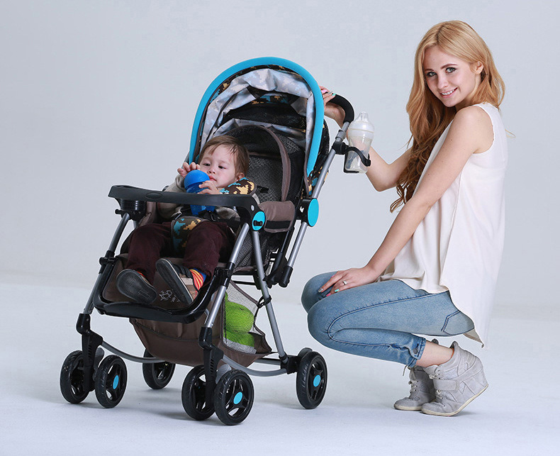 European Style 3 in 1 Baby Buggy Baby Carrier