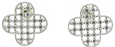 Good Quality & Fashion Lady Jewelry 3A CZ 925 Silver Earring (E6525)