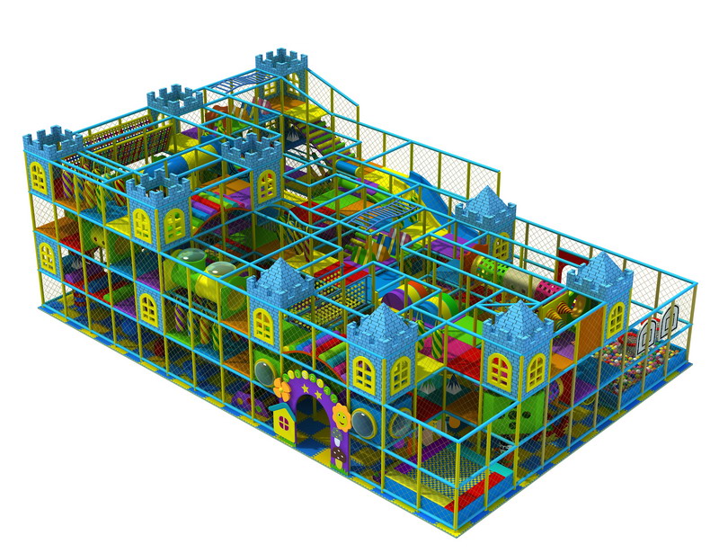 Multifunction New Type Kids Play System Indoor Playground