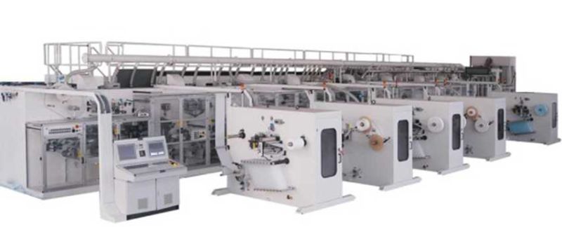 Full Servo Automatic Lady Ultra-Thin Sanitary Napkin Machinery with Ce Certification