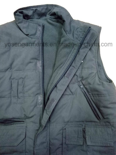 Men's Tc Body Warmer Padded Padding Winter Sleeveless Vest for Outdoor