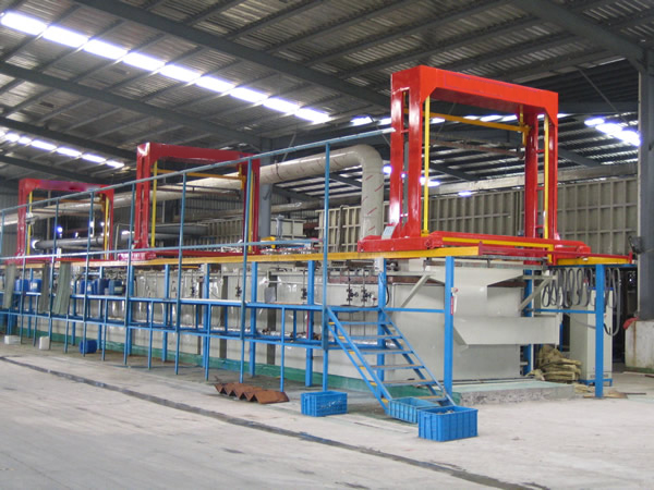 Electroplating Equipment in The Plating Line