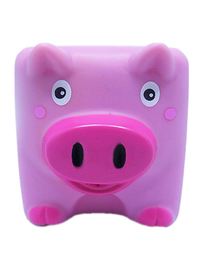 Custom Made Plastic PVC Animal Pig Shaped Toys