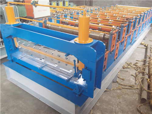 Making Steped Sheet Roofing Tile Forming Machine