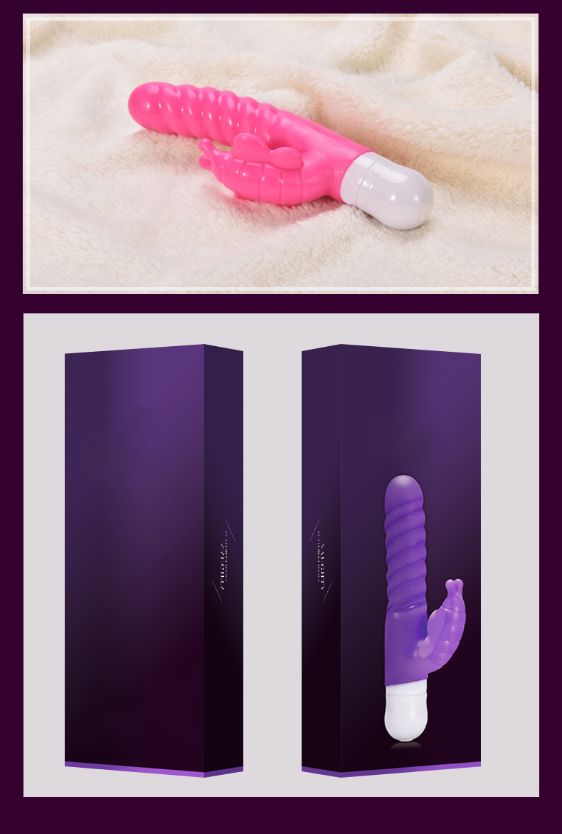 Ij-100008 Twisted Vibrator Sex Toy for Women