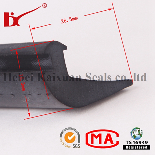 EPDM Door Window Rubber Seal Strips with Ts16949