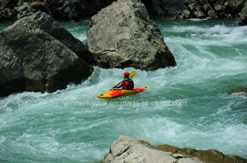 2.55 Mtrs Single Sit in Sport Kayak for Whitewater Padding