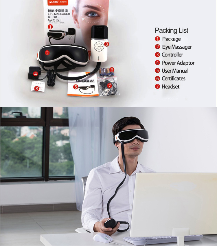 Low Frequency Vibrating & Infrared Eye Massager