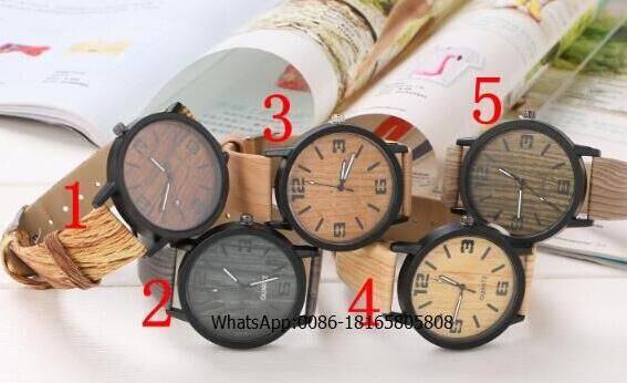 2016hot Sale Cheap Wooden Watch Men's Wrist Watches Couple's Wooden Wrist Watch