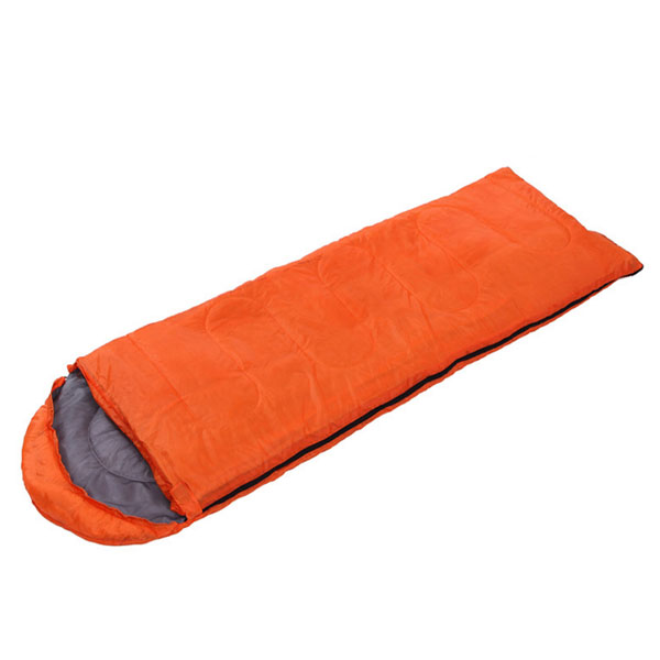 Outdoor Adult Envelope Hooded Hollow Cotton Sleeping Bag