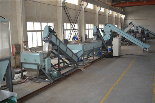 300kg/Hr PP PE Plastic Film Flake Washing Recycling Machine