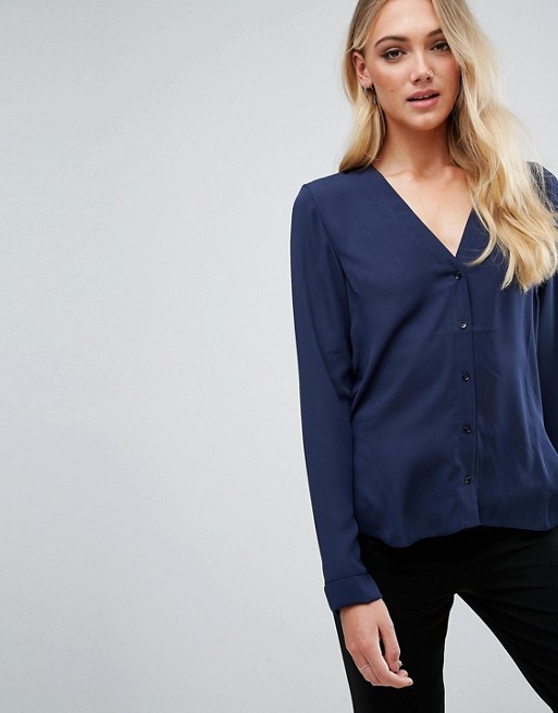 Office Ladies Shirt with Fashion Long Sleeves Shirt