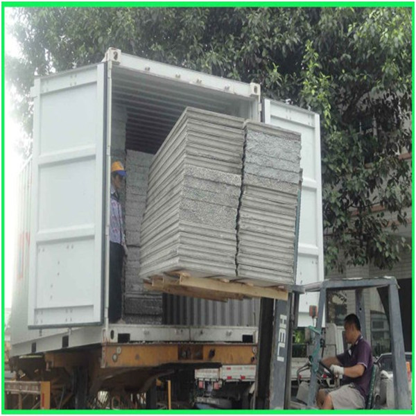 Hot Prefabricated Warehouse Used EPS Sandwich Panel Board