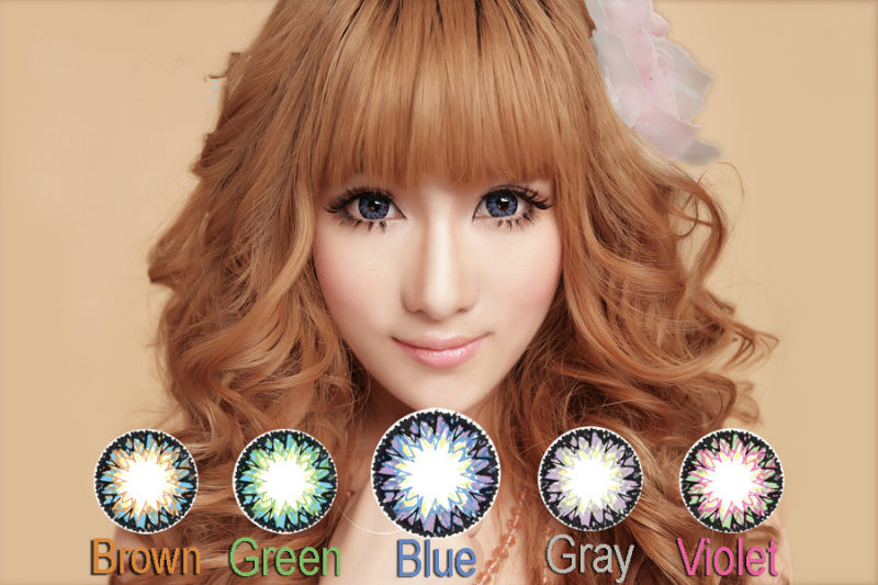 Vanilla Milkshake 19.8mm Color Contact Lens on Sale