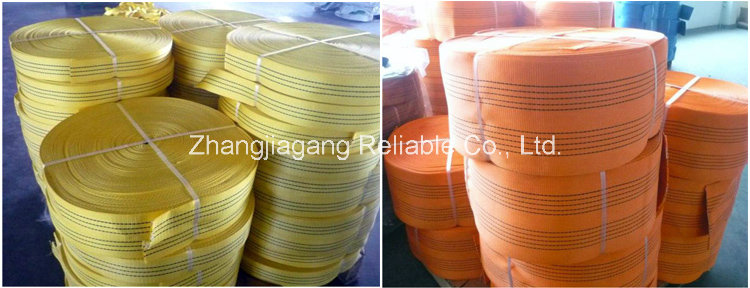 25mm-300mm Polyester Flat Belt for Lifting Sling