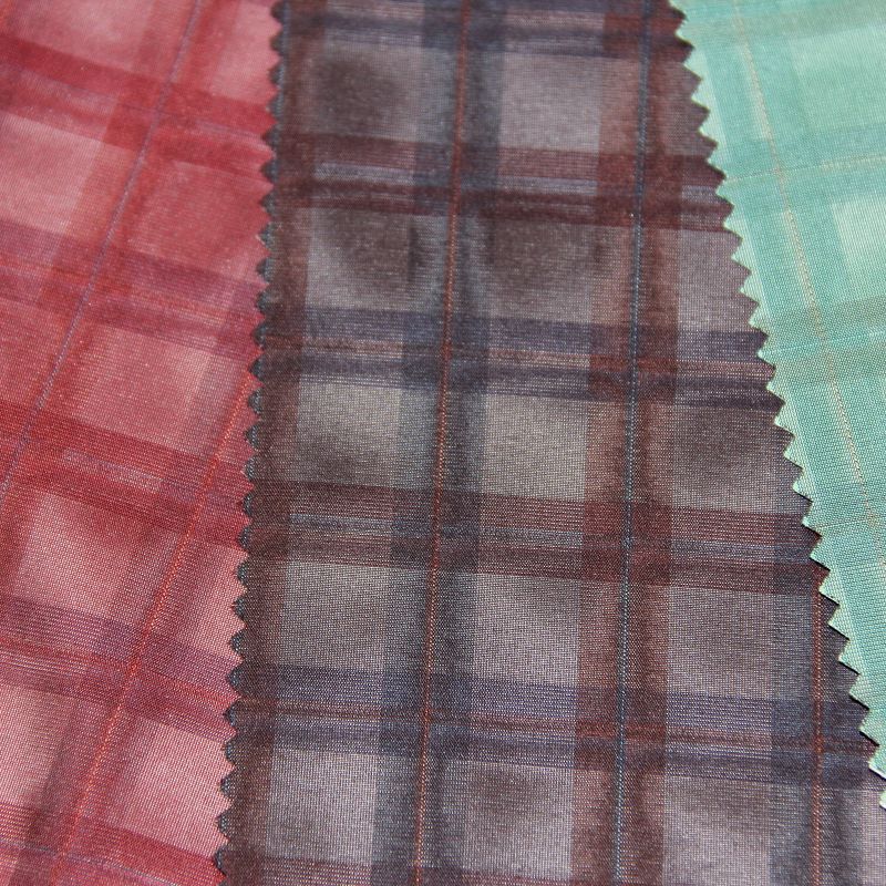 Polyester Yarn Dyed Fabric for Men's Shirt or Garment Lining