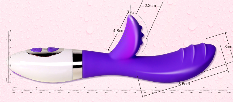 Hot Selling Silicone Sex Vibrating Dildo for Woman