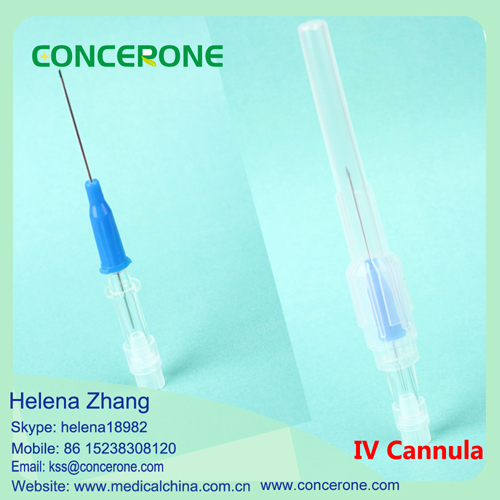 Disposable IV Cannula Catheter Pen Like, with Injection Port